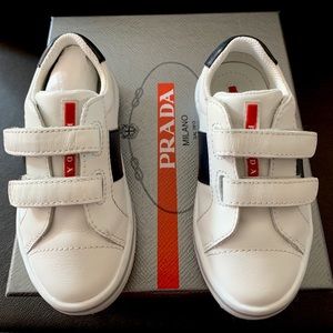 Prada sneakers, worn once at indoor event!!